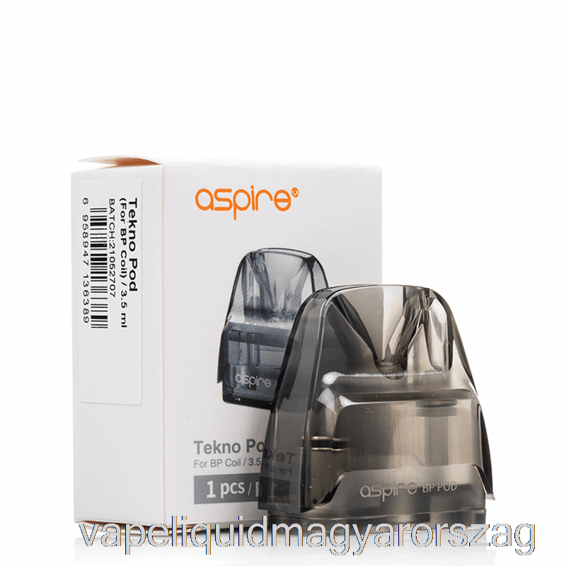 Aspire Tekno Helyettesítő Hüvelyek [bp] 3,5 Ml-es Hüvely - Tekercs Nem Tartozék. Vape E Cigi